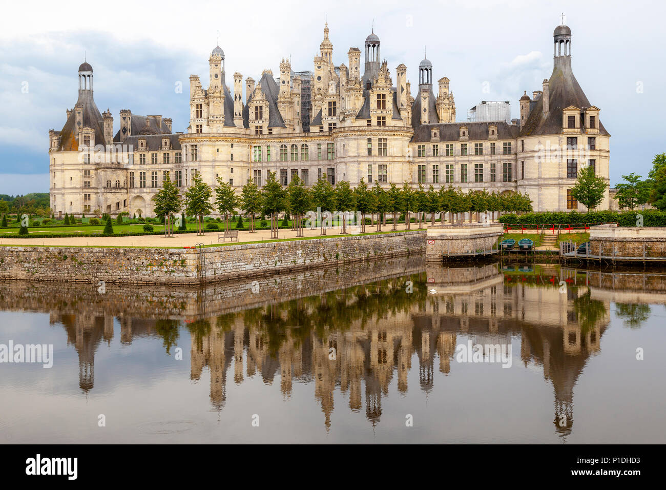 Schloss Chambord Stock Photo Alamy