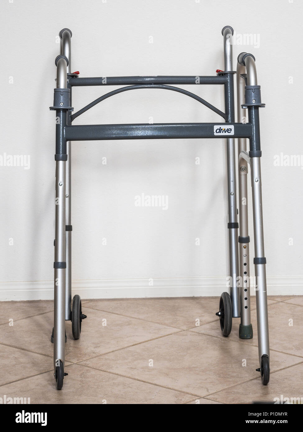 front wheeled walkers Stock Photo Alamy