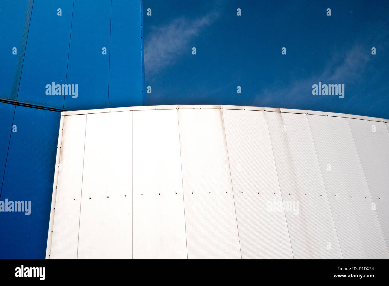 modern abstract architecture detail Stock Photo