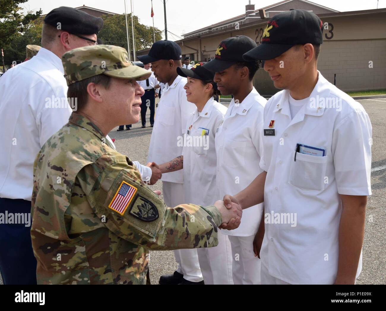 Deputy Commanding General of Sustainment for Eighth Army Maj. Gen ...