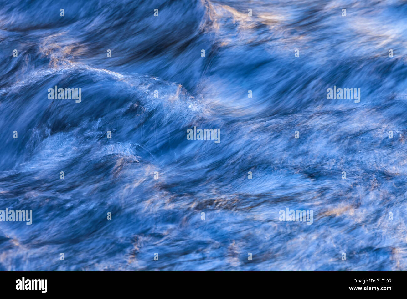 Abstract blue waves motion background hi-res stock photography and ...