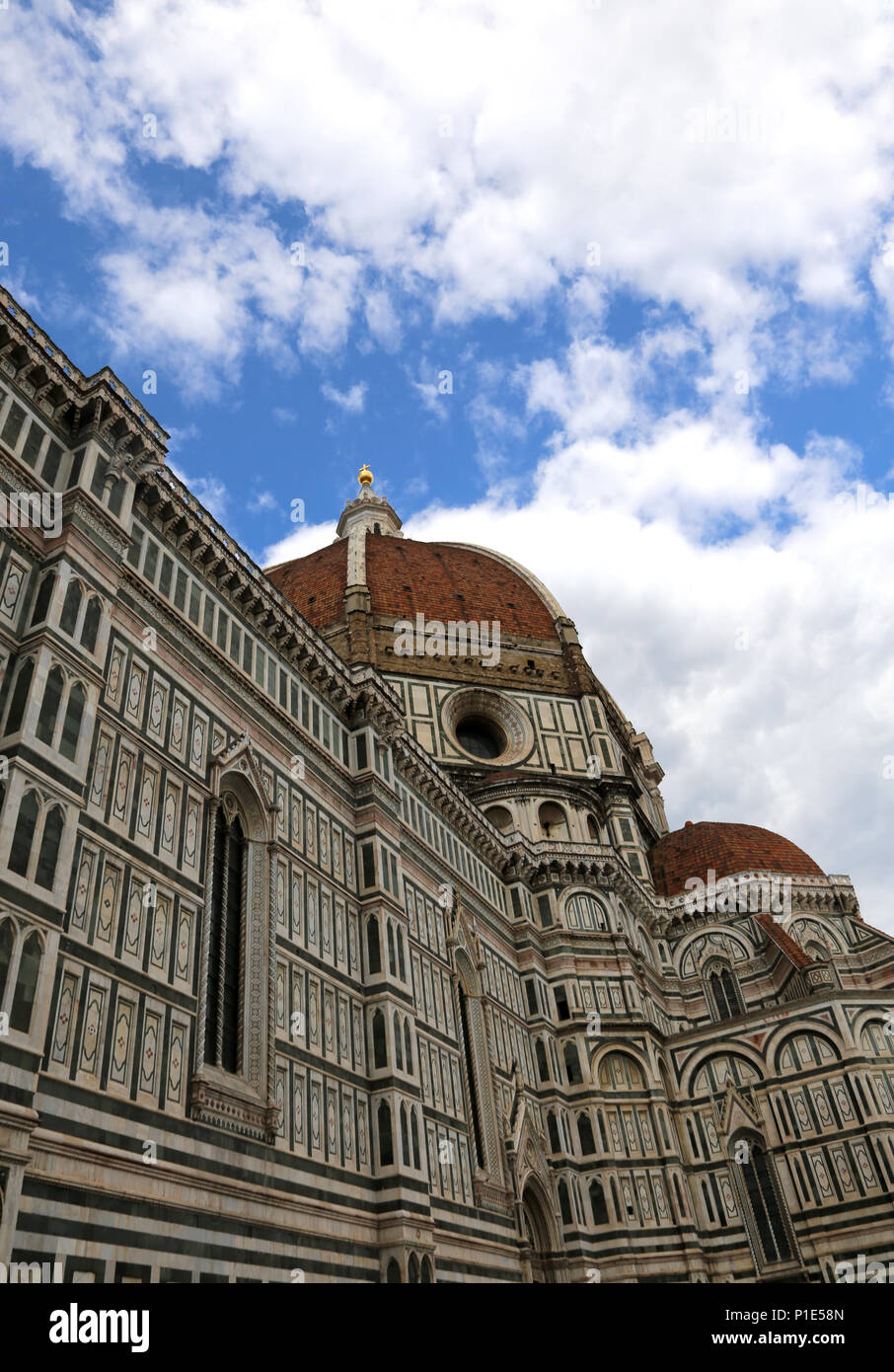 Florence in Italy large dome of the dome designed by architect ...