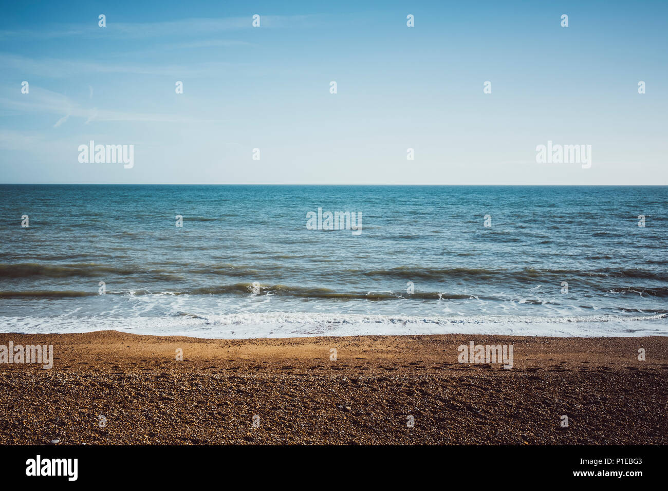 Beach, Brighton, England Stock Photo
