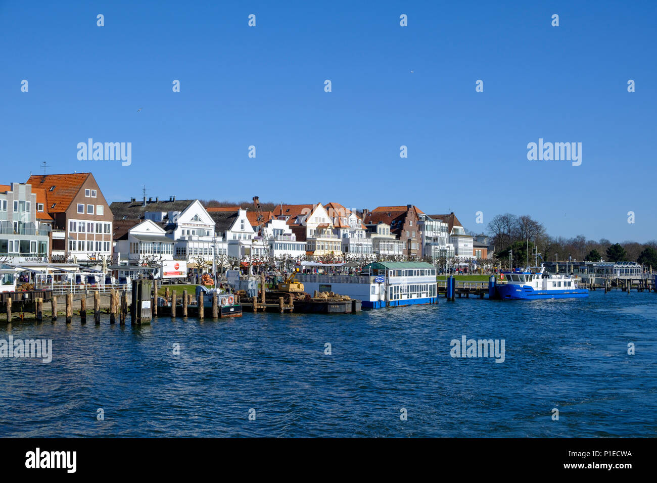 Port Of Travemuende Lubeck Schleswig Holstein Germany Stock Photo Port Of Travemuende Lubeck Schleswig Holstein Germany Stock Photo