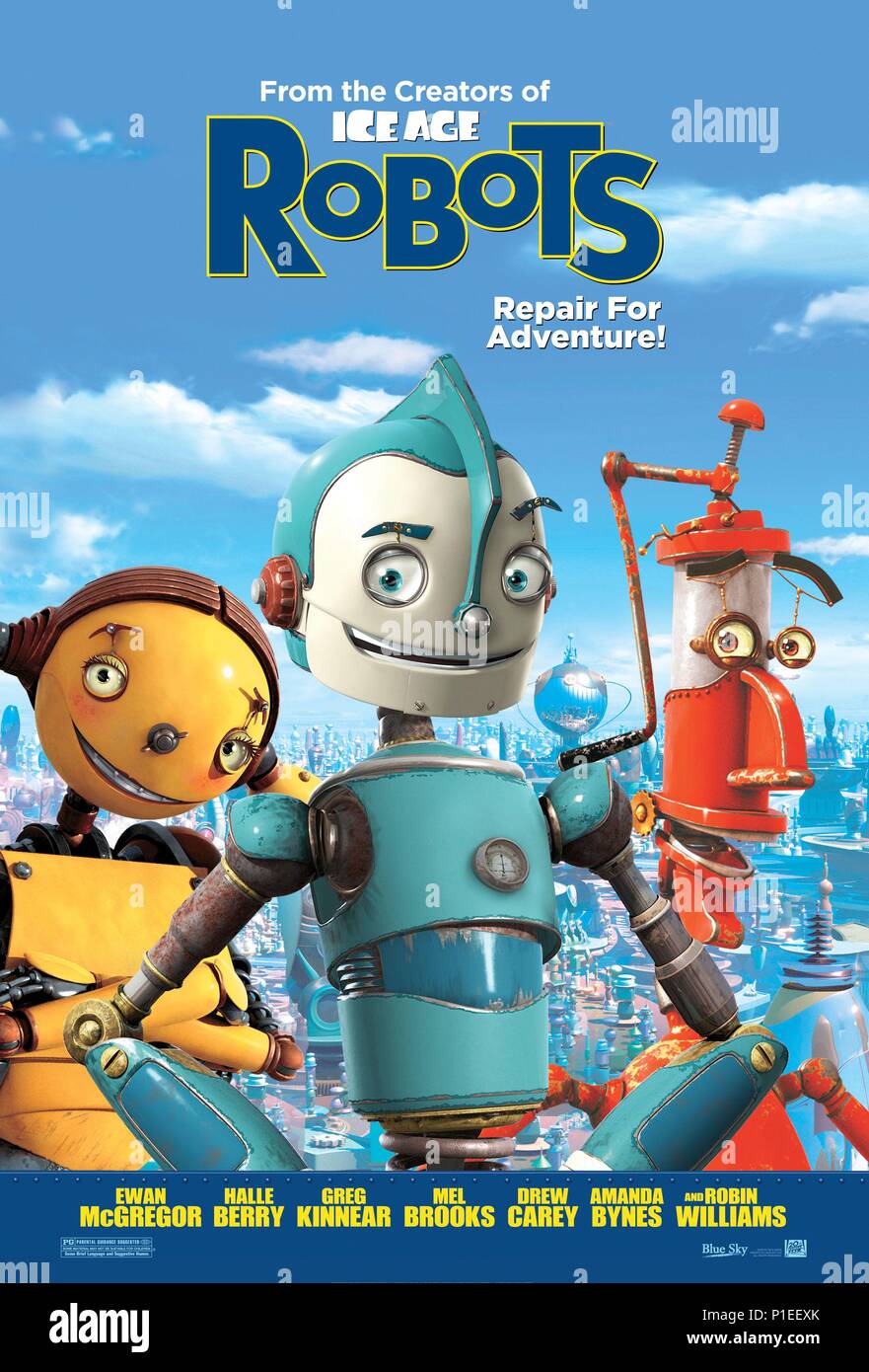 Original Film Title: ROBOTS.  English Title: ROBOTS.  Film Director: CHRIS WEDGE; CARLOS SALDANHA.  Year: 2005. Credit: FOX ANIMATION STUDIOS / Album Stock Photo