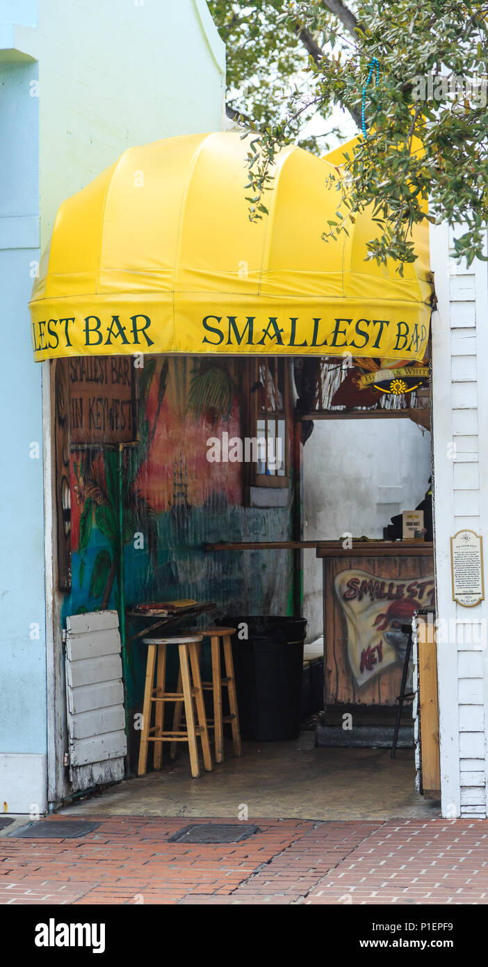 The Smallest Bar in Key West Stock Photo Alamy