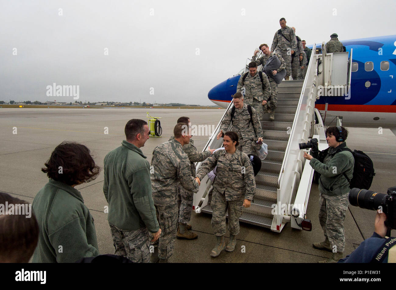 Germany airmen assigned to the 606th air control squadron hires stock