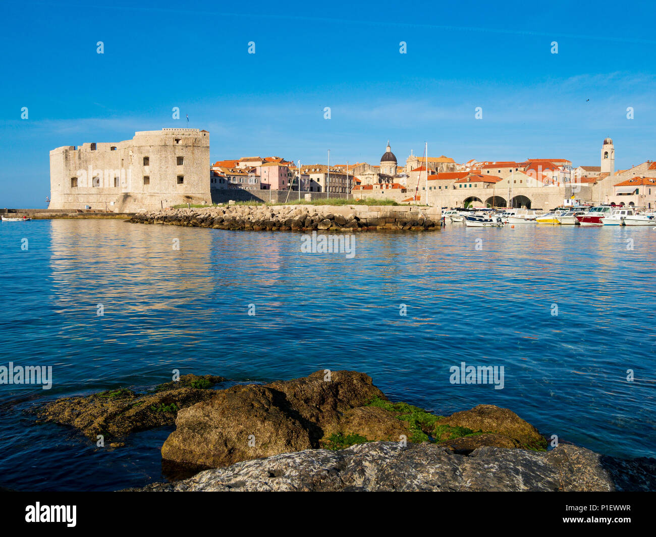 View of Dubrovnik Stock Photo