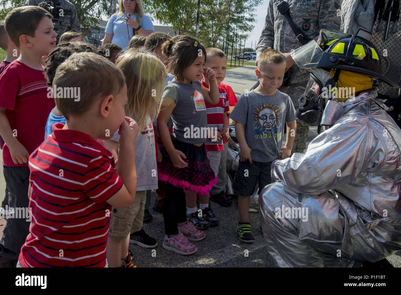 Airman Patrick McLoughlin, 375th Civil Engineering Squadron firefighter