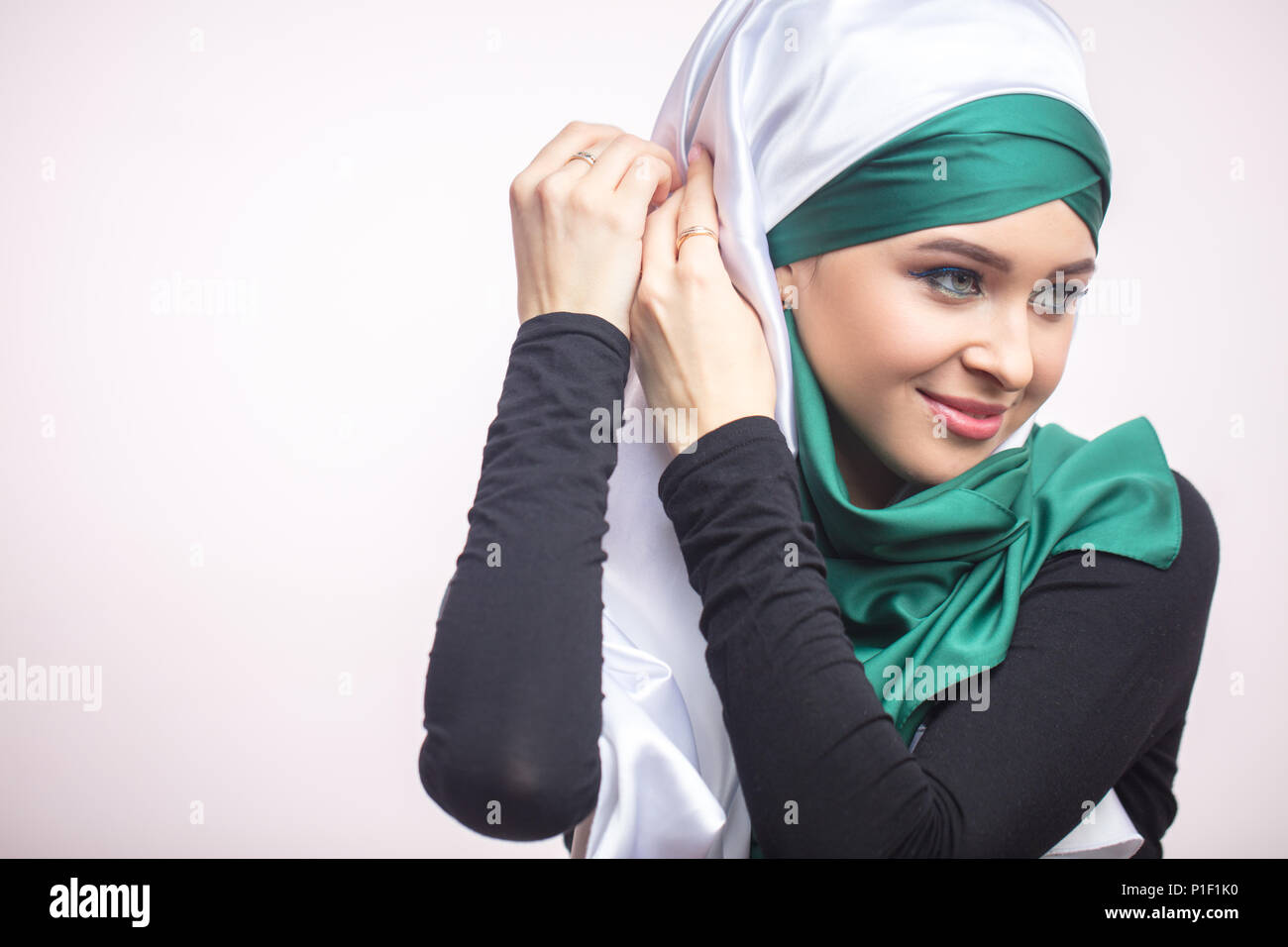tying hijab