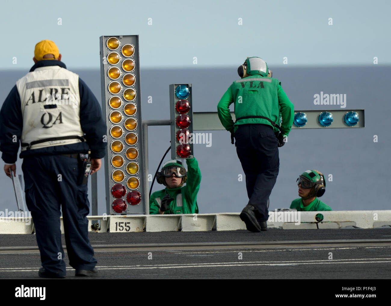 manually operated visual landing aid system 171214-n-yf227-009 bremerton, wash. (dec. 14, 2017) sailors.