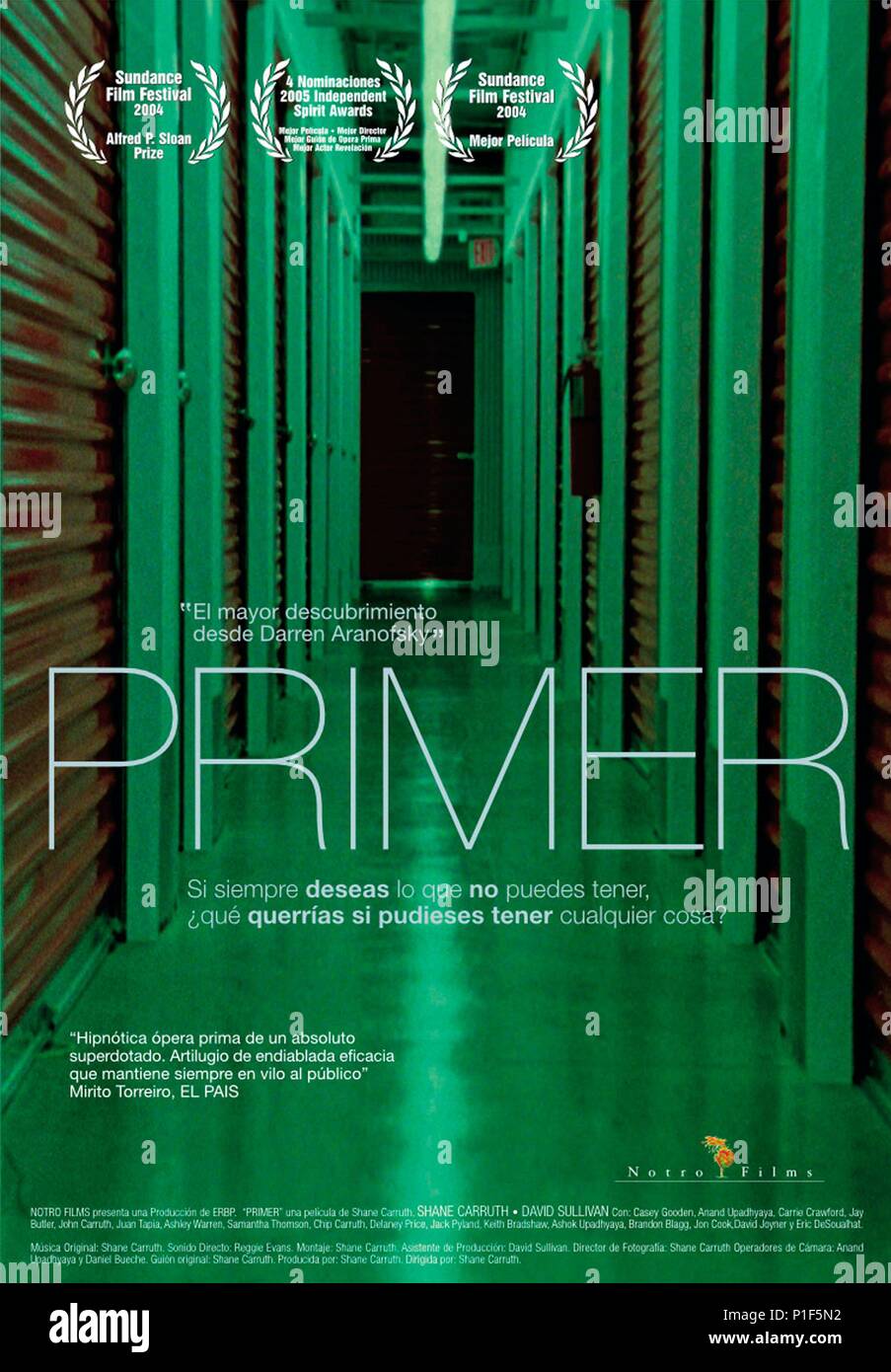 Original Film Title: PRIMER. English Title: PRIMER. Film Director: SHANE  CARRUTH. Year: 2004 Stock Photo - Alamy