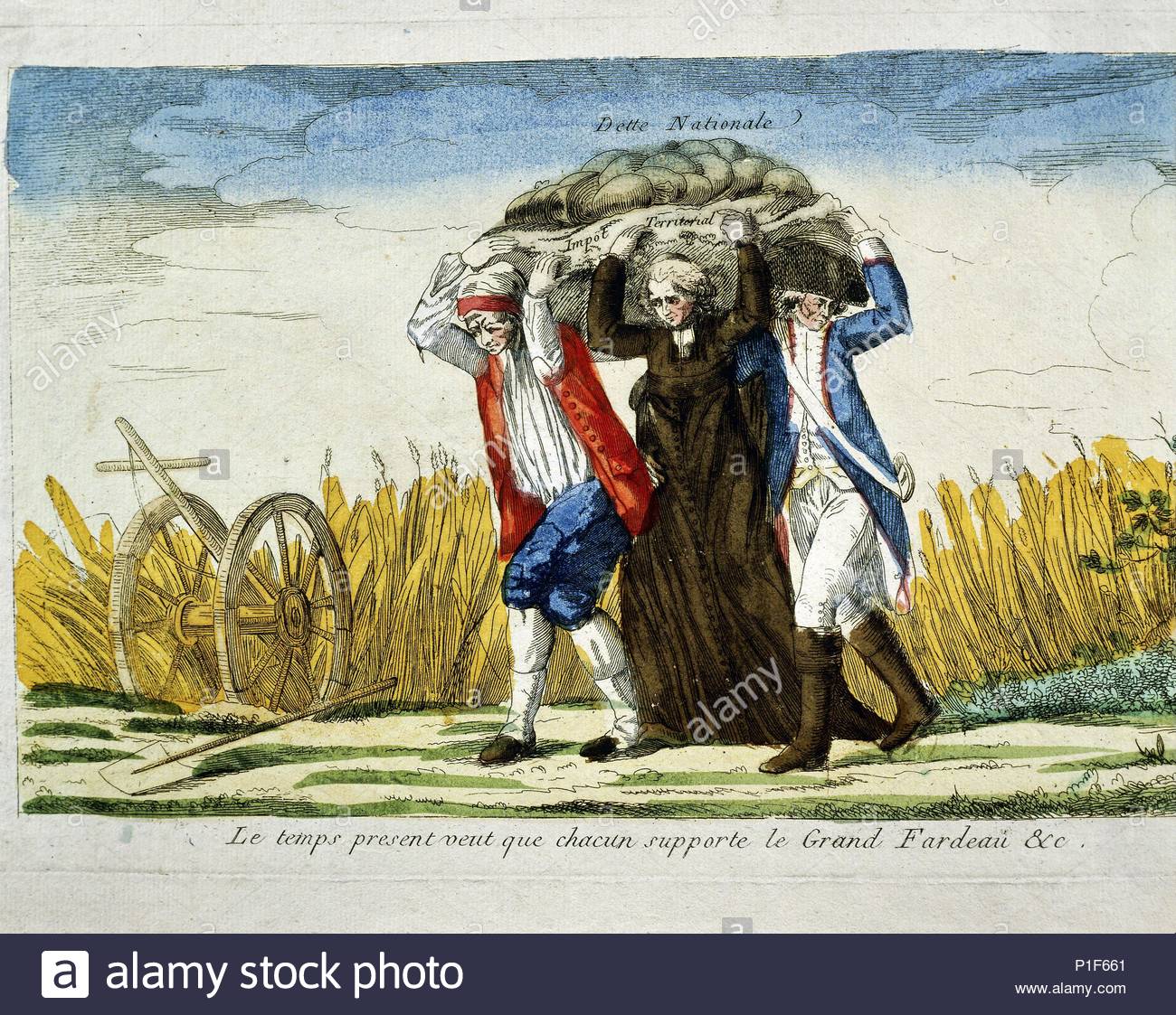 The Three Estates Of Clergy Stock Photos & The Three Estates Of Clergy