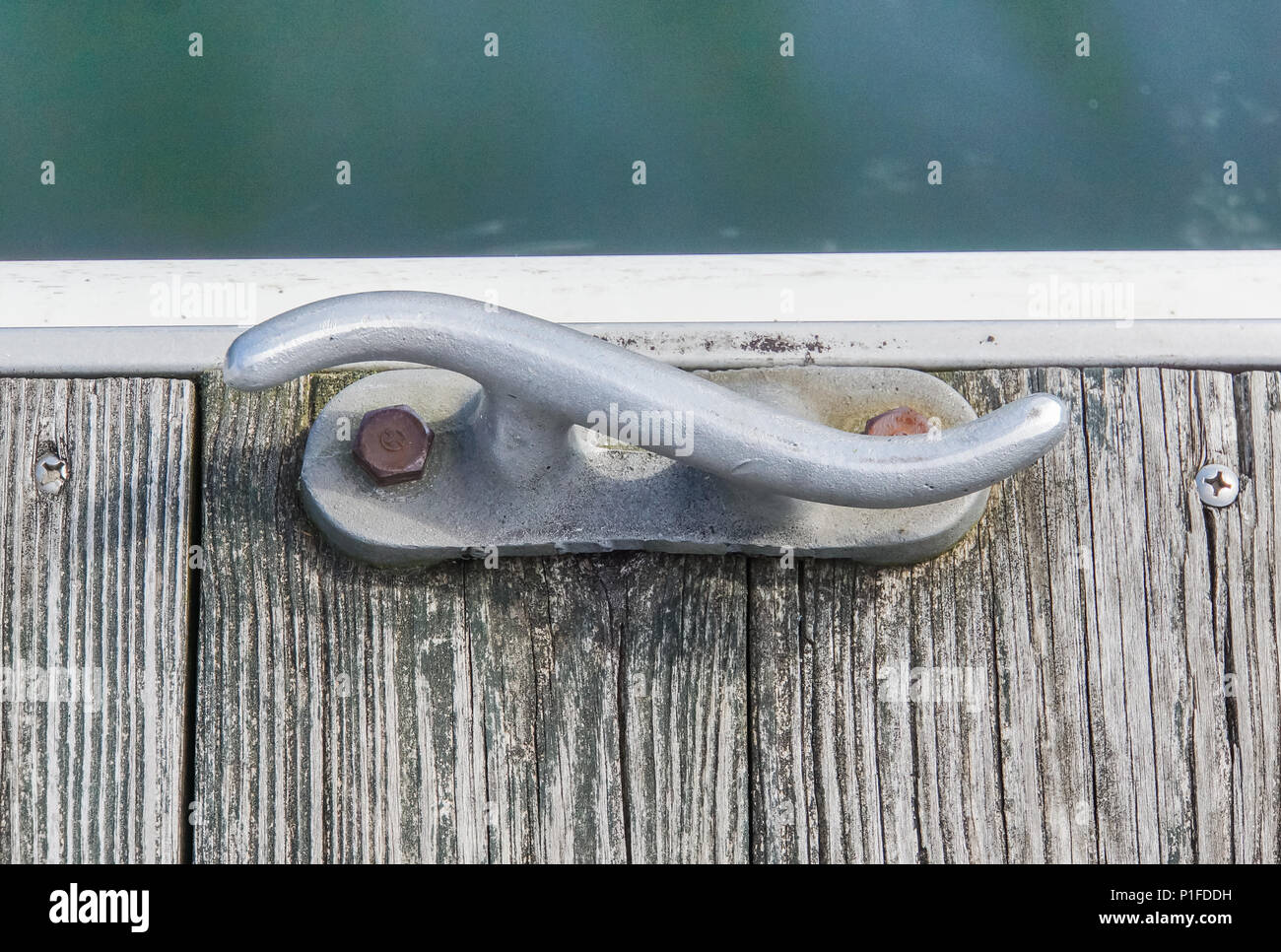 metal tie up for boats on pier or dock Stock Photo Alamy metal tie up for boats on pier or dock Stock Photo Alamy