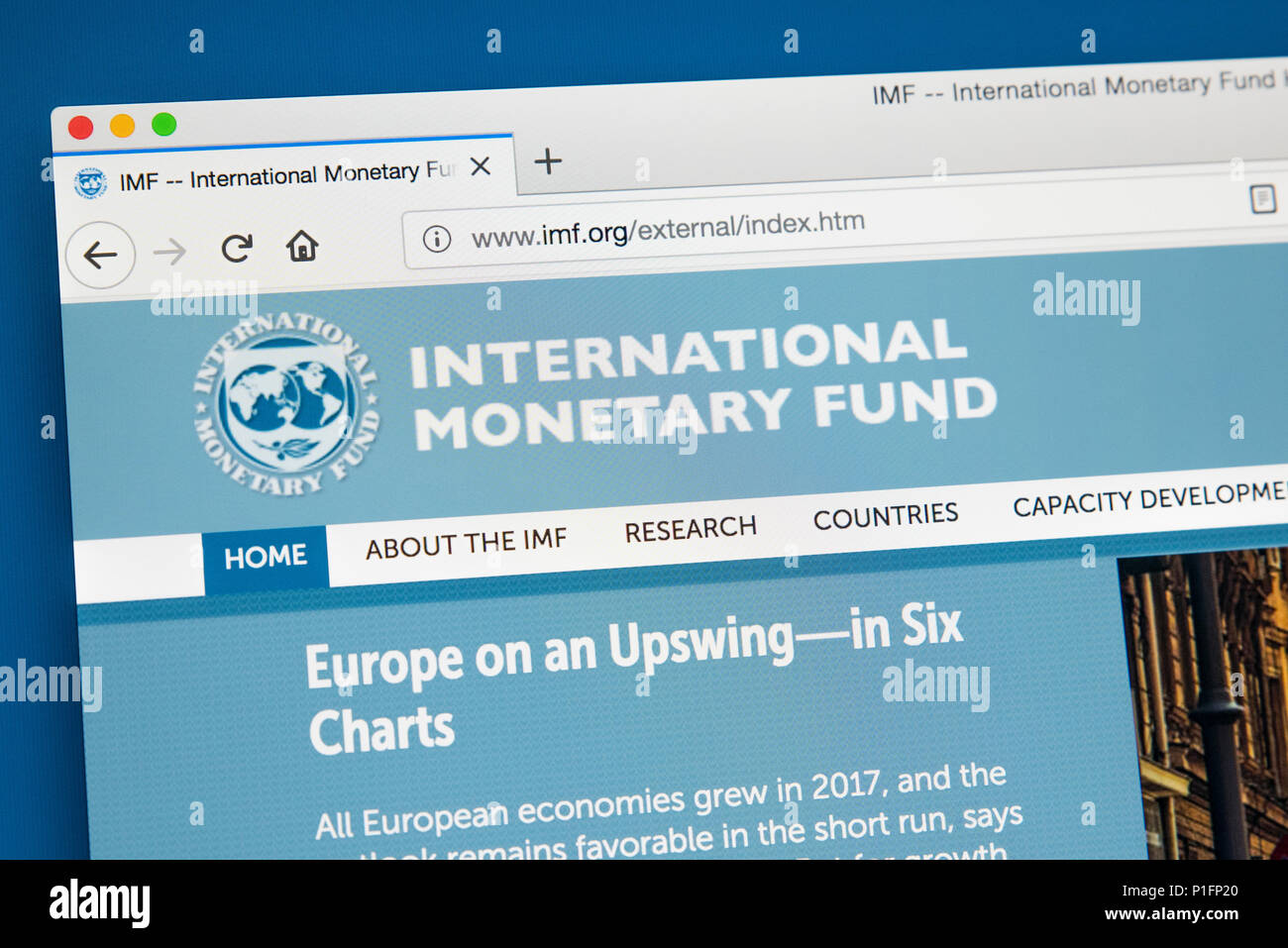 Imf logo hi-res stock photography and images - Alamy