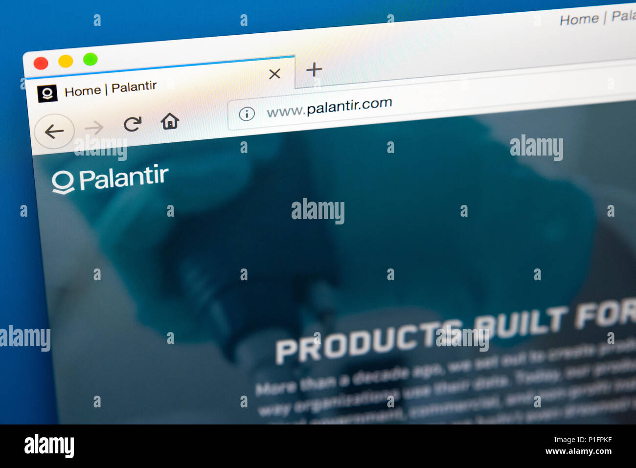 Palantir logo hi-res stock photography and images - Alamy