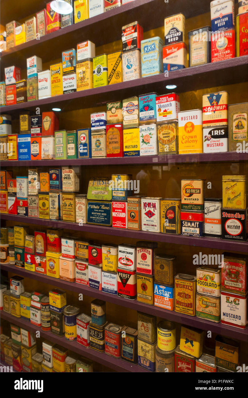 National Mustard museum in Middleton WI Stock Photo - Alamy