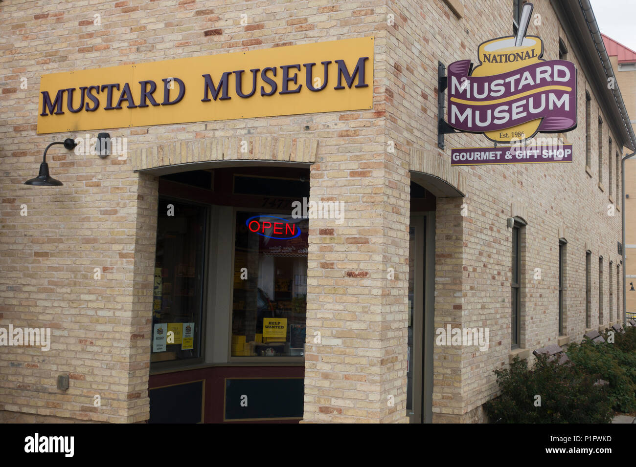 National Mustard museum in Middleton WI Stock Photo Alamy