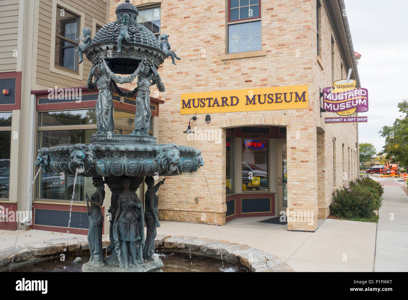 National Mustard museum in Middleton WI Stock Photo Alamy