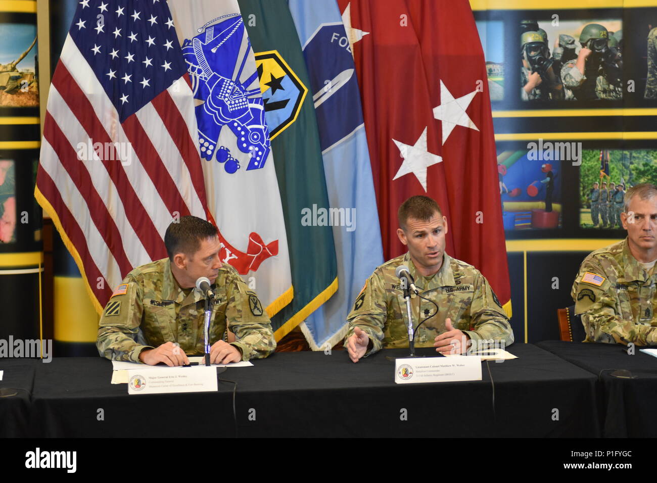 (FORT BENNING, Ga.) Maj. Gen. Eric J. Wesley, commanding general of