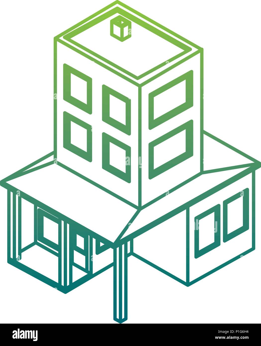 building construction isometric icon Stock Vector Image & Art - Alamy