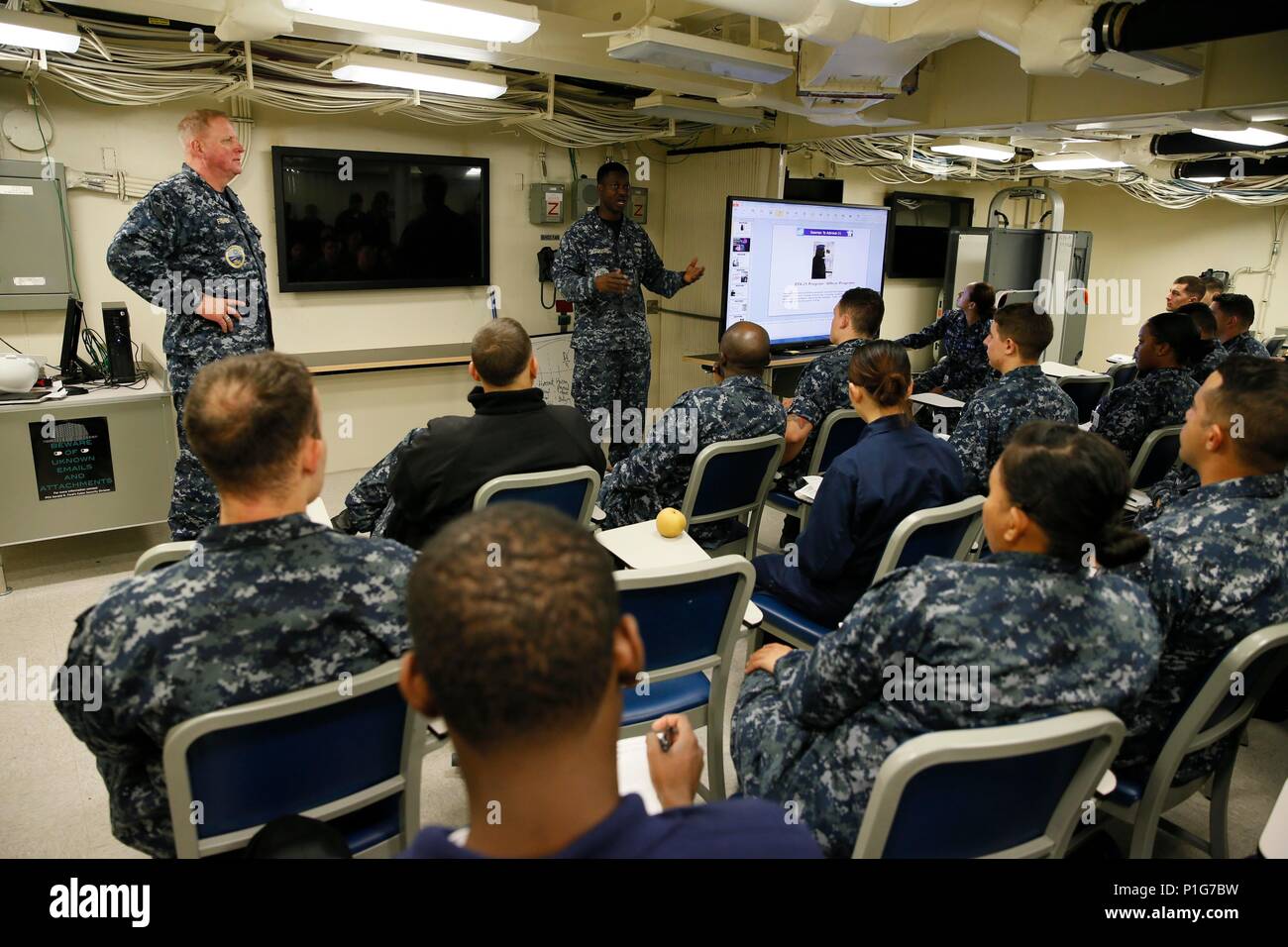 NEWPORT NEWS, Va. (Oct. 12, 2016) Chief Warrant Officer Fred Fisher