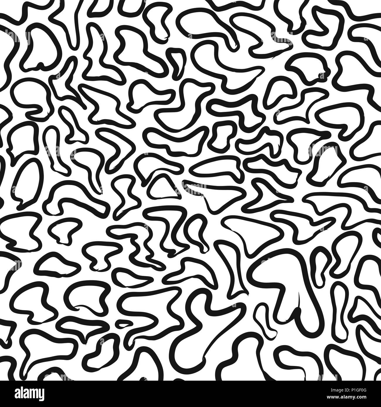 Abstract leopard wallpaper pattern, vector illustration Stock Vector