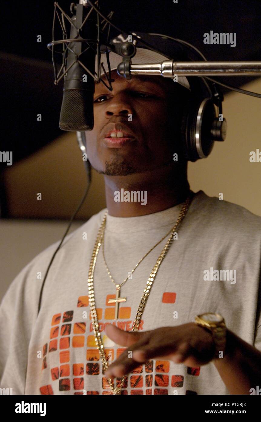 Original Film Title: GET RICH OR DIE TRYIN'. English Title: GET RICH OR DIE  TRYIN'. Film Director: JIM SHERIDAN. Year: 2005. Stars: 50 CENT. Credit:  PARAMOUNT PICTURES / GIBSON, MICHAEL / Album Stock Photo - Alamy