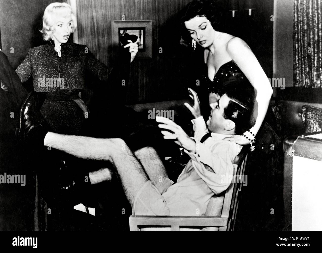 Jane russell and marilyn monroe hi-res stock photography and 