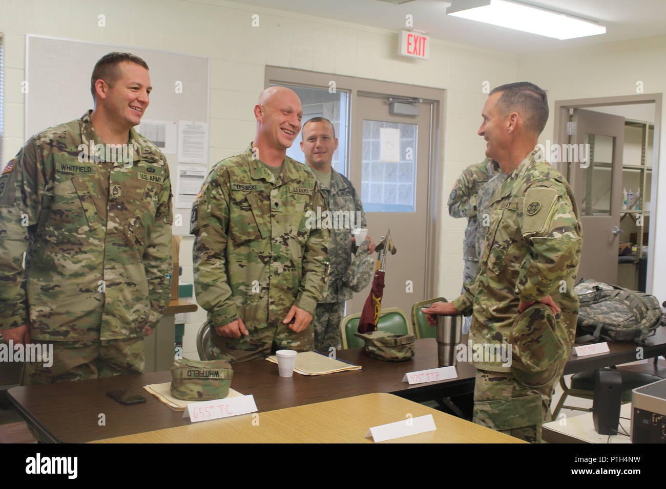 Army Reserve Soldiers from the 373rd Quartermaster Battalion (Petroleum