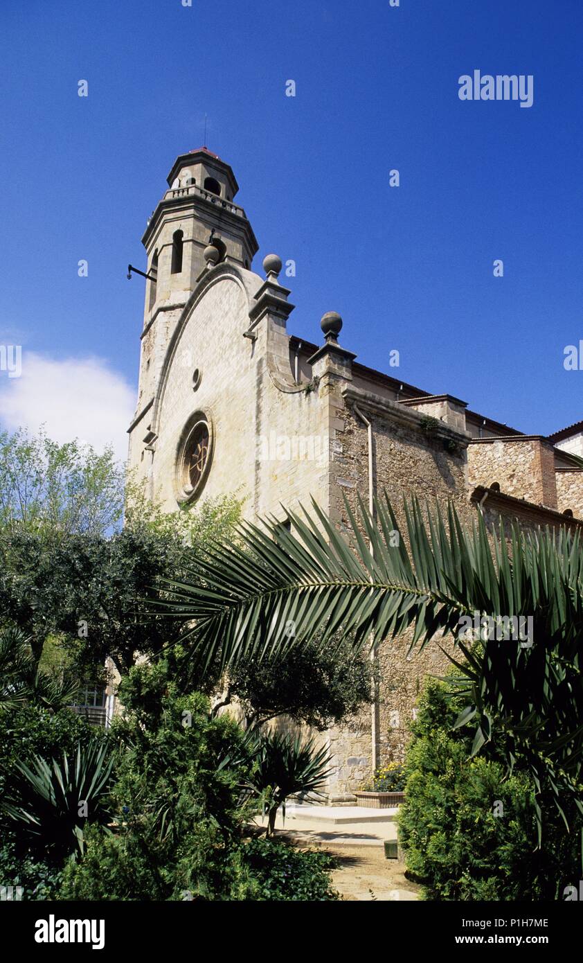 SPAIN - Catalonia - Maresme (district) - Barcelona. Calella, Iglesia. Stock Photo