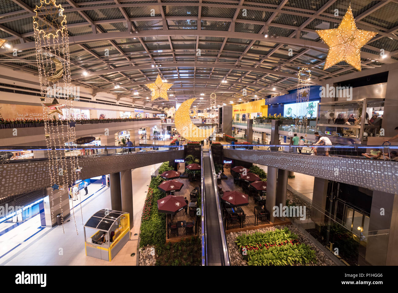 Dubai, United Arab Emirates – June 11, 2018, Dubai Festival City Mall  located at Festival City district, during the Ramadan there is lot of  decoration Stock Photo - Alamy