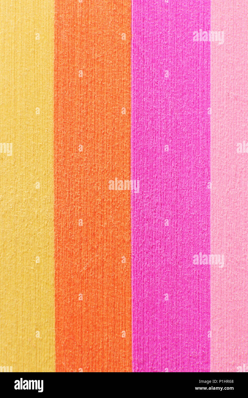 Colored Paper Pile Texture. Office Stationery Background. Macro Closeup