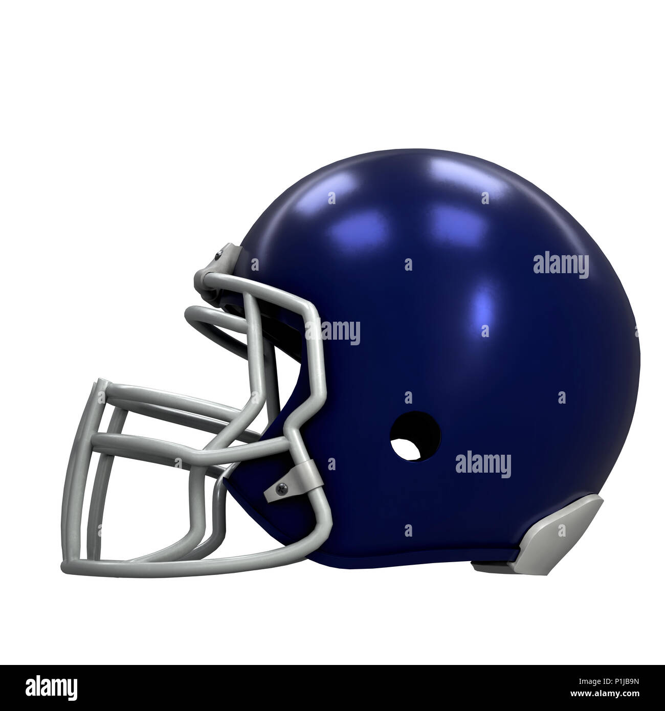 American football helmet Stock Photo Alamy