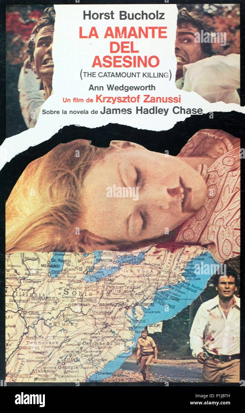 Original Film Title: PITTSVILLE-EIN SAFE VOLL BLUT.  English Title: CATAMOUNT KILLING, THE.  Film Director: KRZYSZTOF ZANUSSI.  Year: 1974. Credit: HALLMARK / Album Stock Photo