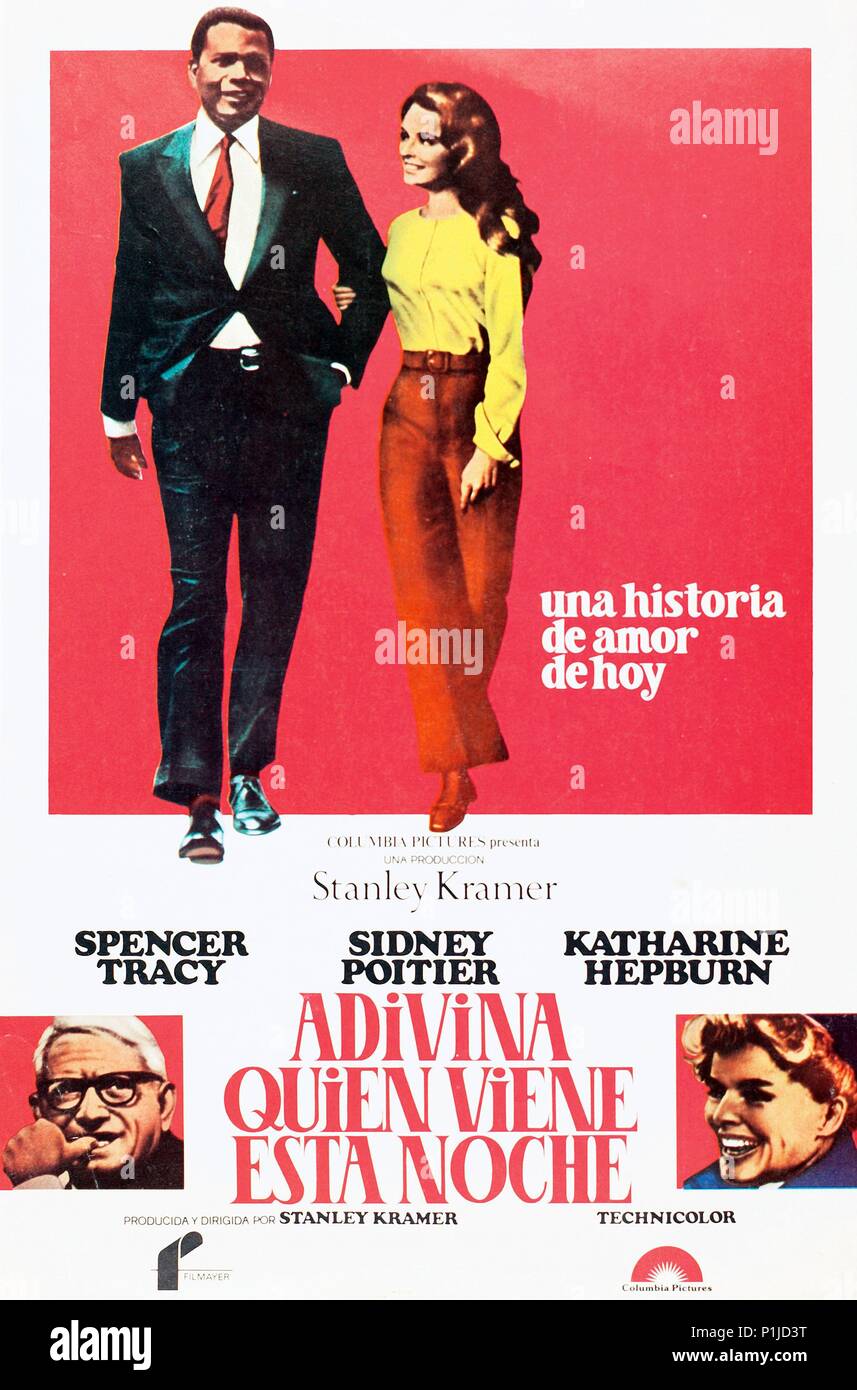 Original Film Title: GUESS WHO'S COMING TO DINNER. English Title: GUESS WHO'S COMING TO DINNER. Film Director: STANLEY KRAMER. Year: 1967. Credit: COLUMBIA PICTURES / Album Photo - Alamy