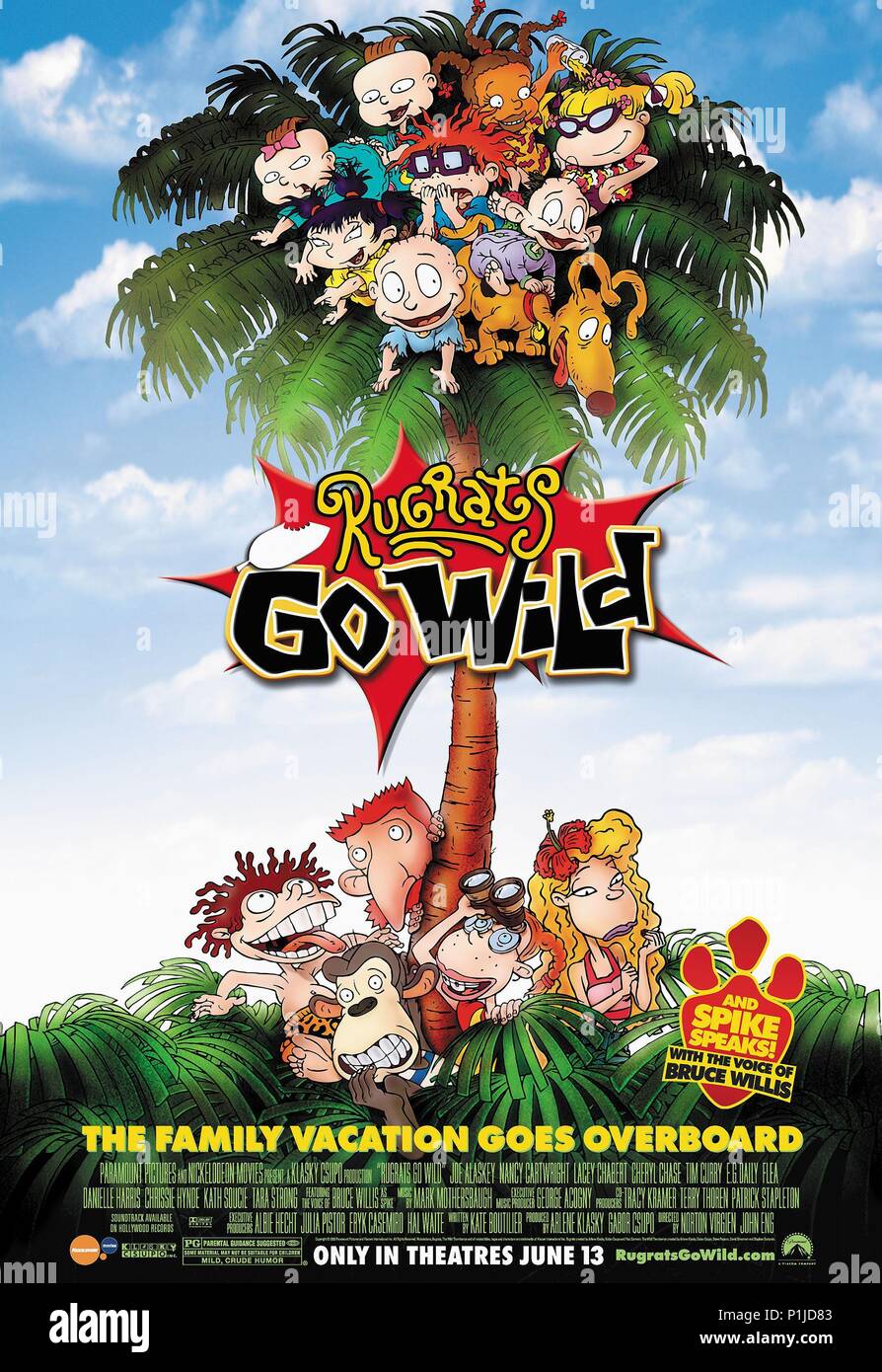 Original Film Title Rugrats Go Wild English Title Rugrats Go Wild Film Director Norton Virgien John Eng Year 03 Credit Klasky Csupo Nickelodeon Movies Album Stock Photo Alamy