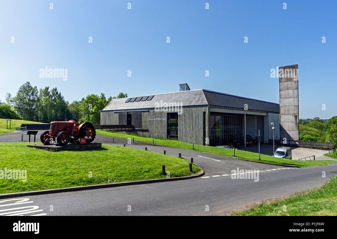 Entrance to National Museum of Rural Life in East Kilbride South Lanarkshire Scotland UK Stock Photo