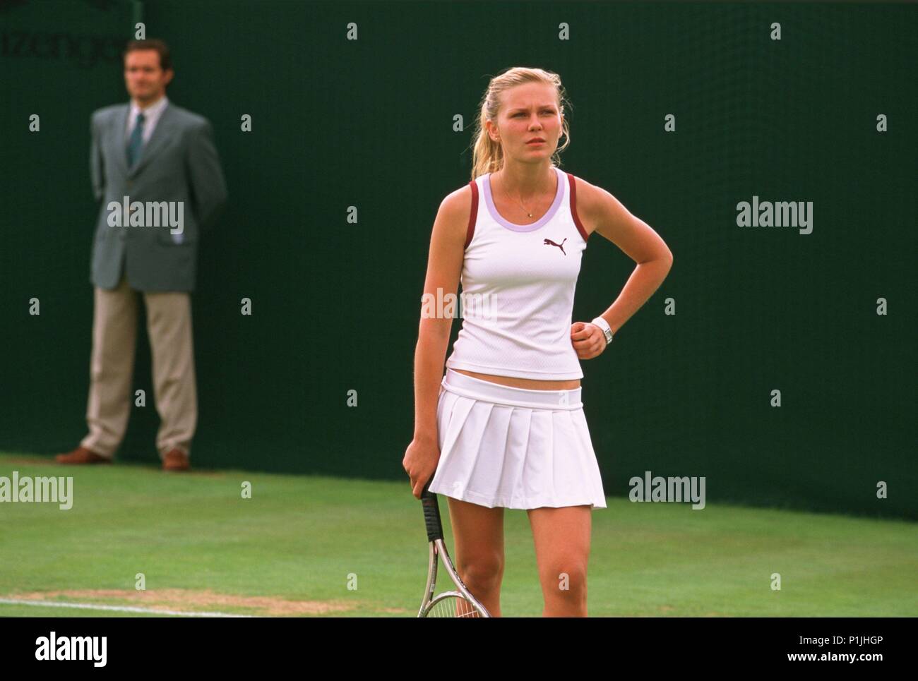 Original Film Title: WIMBLEDON. English Title: WIMBLEDON. Film Director:  RICHARD LONCRAINE. Year: 2004. Stars: KIRSTEN DUNST. Credit: UNIVERSAL  STUDIOS / SPARHAM, LAURIE / Album Stock Photo - Alamy