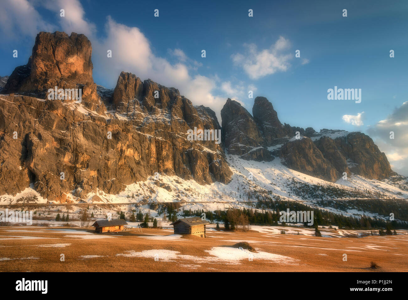 Passo gardena hi-res stock photography and images - Alamy