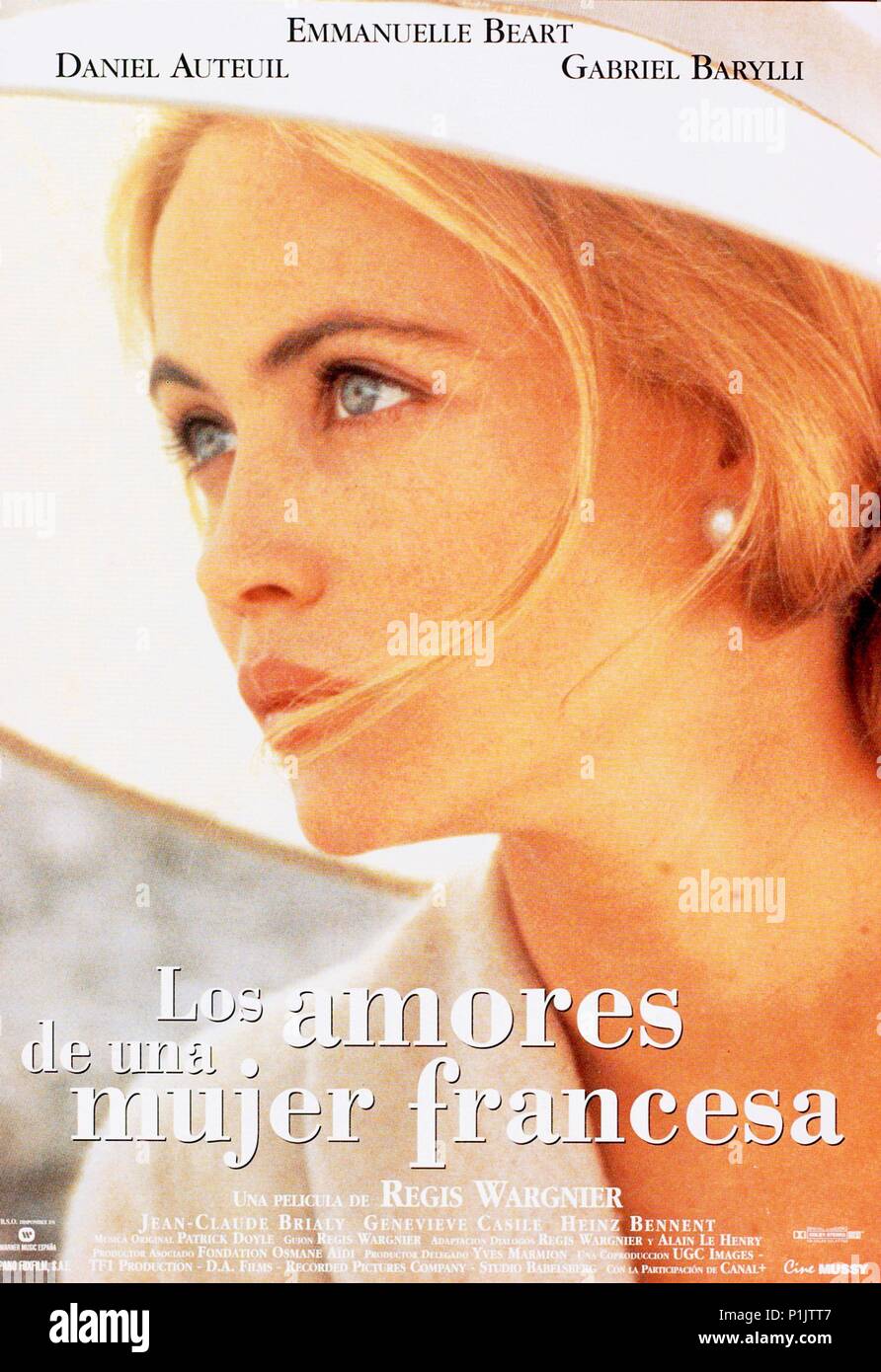 Original Film Title: UNE FEMME FRANÇAISE.  English Title: A FRENCH WOMAN.  Film Director: REGIS WARGNIER.  Year: 1995. Credit: UGC FILMS/TF1 FILMS/D.A FILMS / Album Stock Photo