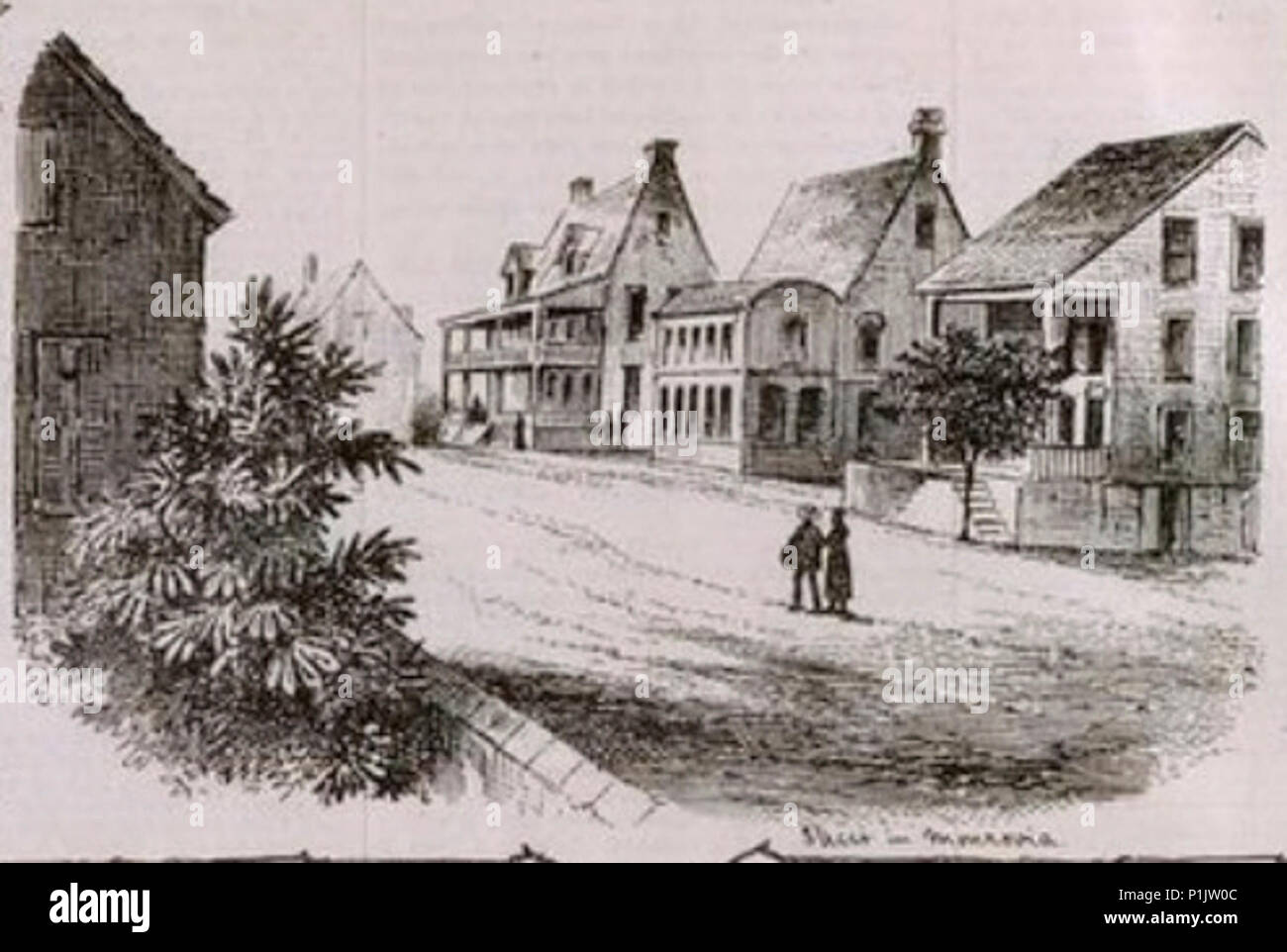 28187629 Street in Monrovia Stock Photo Alamy