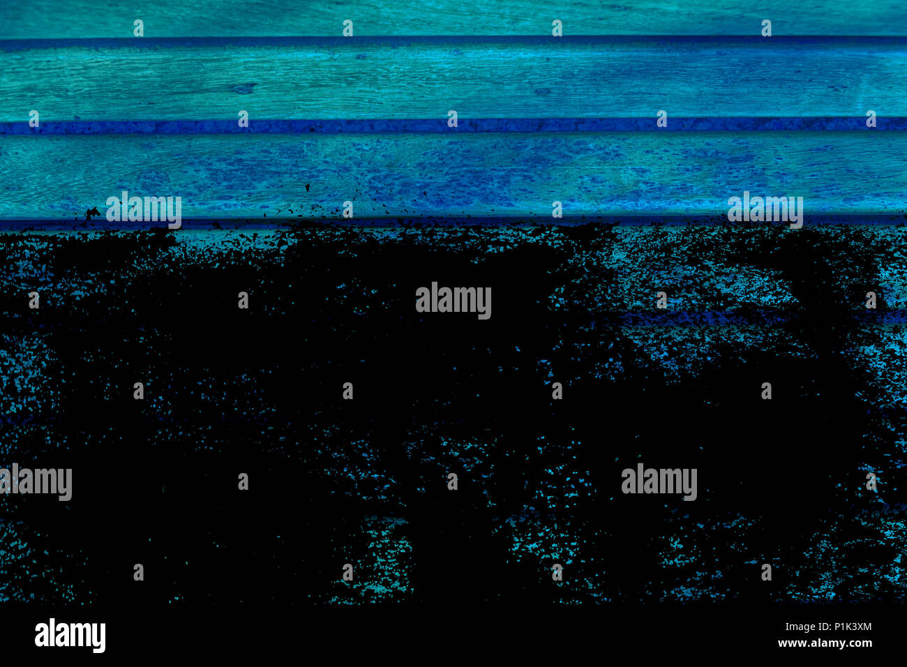 Grunge Ultra blue Wooden bench plank texture for web site or mobile ...