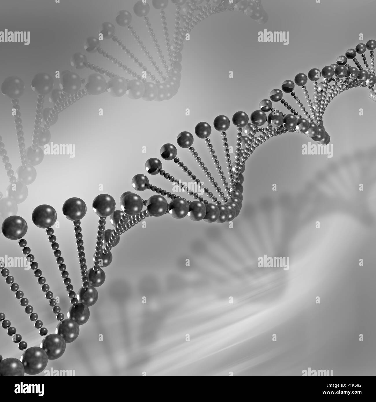 3D medical background with DNA strands Stock Photo - Alamy