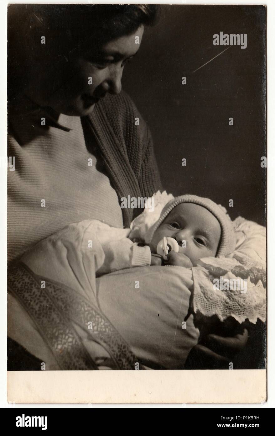 Baby Portrait 1970s High Resolution Stock Photography And Images Alamy