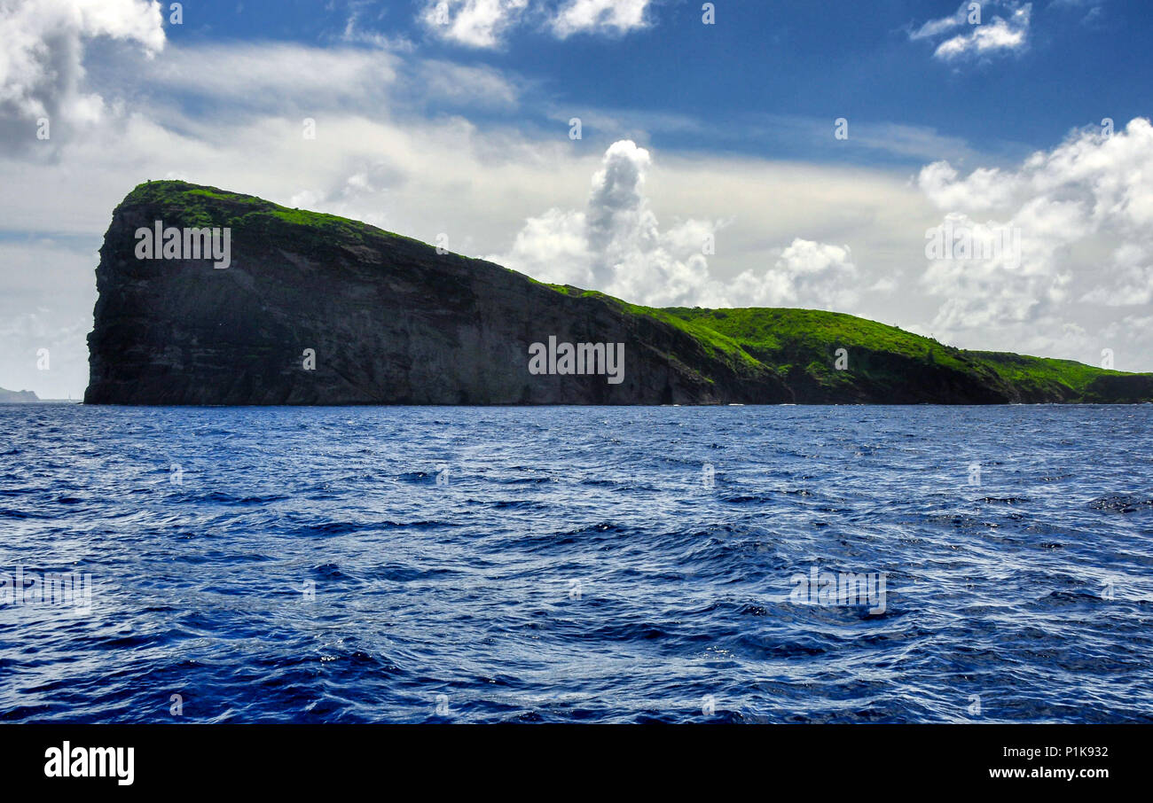 Coin de Mire island, Mauritius Stock Photo