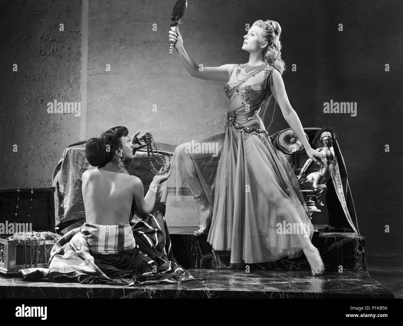 Original Film Title: SALOME. English Title: SALOME: THE DANCE OF THE SEVEN  VEILS. Film Director: WILLIAM DIETERLE. Year: 1953. Stars: RITA HAYWORTH.  Credit: COLUMBIA PICTURES / Album Stock Photo - Alamy