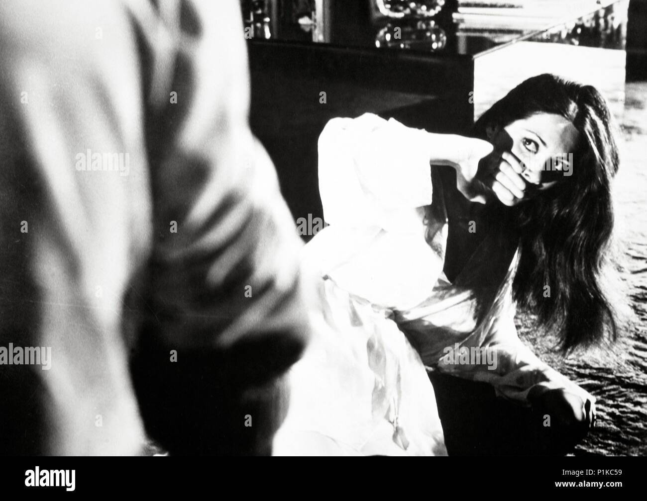 Original Film Title: ANNA, QUEL PARTICOLARE PIACERE.  English Title: ANNA: THE PLEASURE, THE TORMENT.  Film Director: GIULIANO CARNIMEO.  Year: 1973.  Stars: EDWIGE FENECH. Credit: DANIA FILM / Album Stock Photo