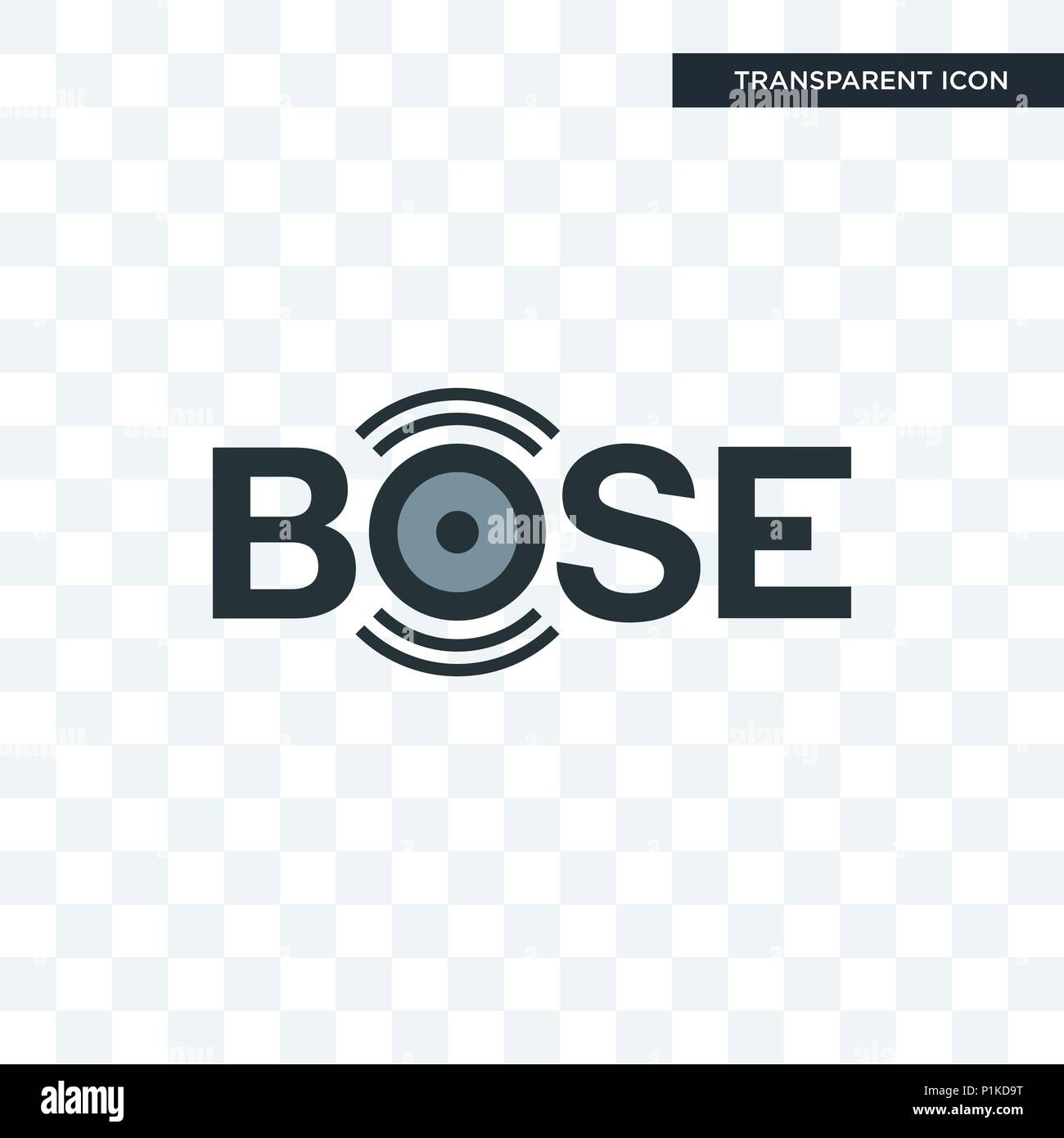 bose vector icon isolated on transparent background, bose logo concept  Stock Vector Image & Art - Alamy