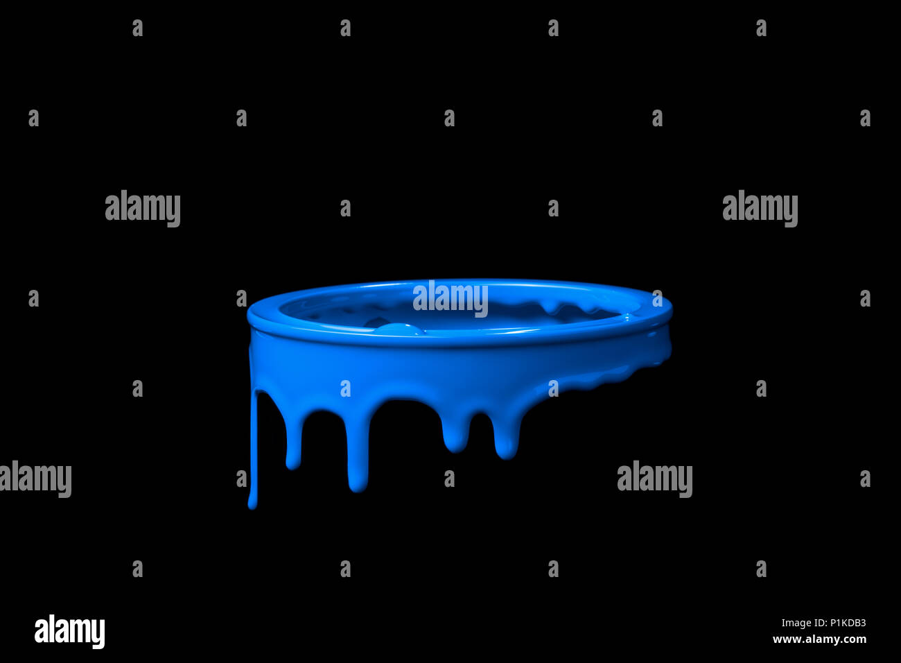 Blue paint bucket hi-res stock photography and images - Alamy
